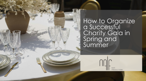 How to Organize a Successful Charity Gala in Spring and Summer