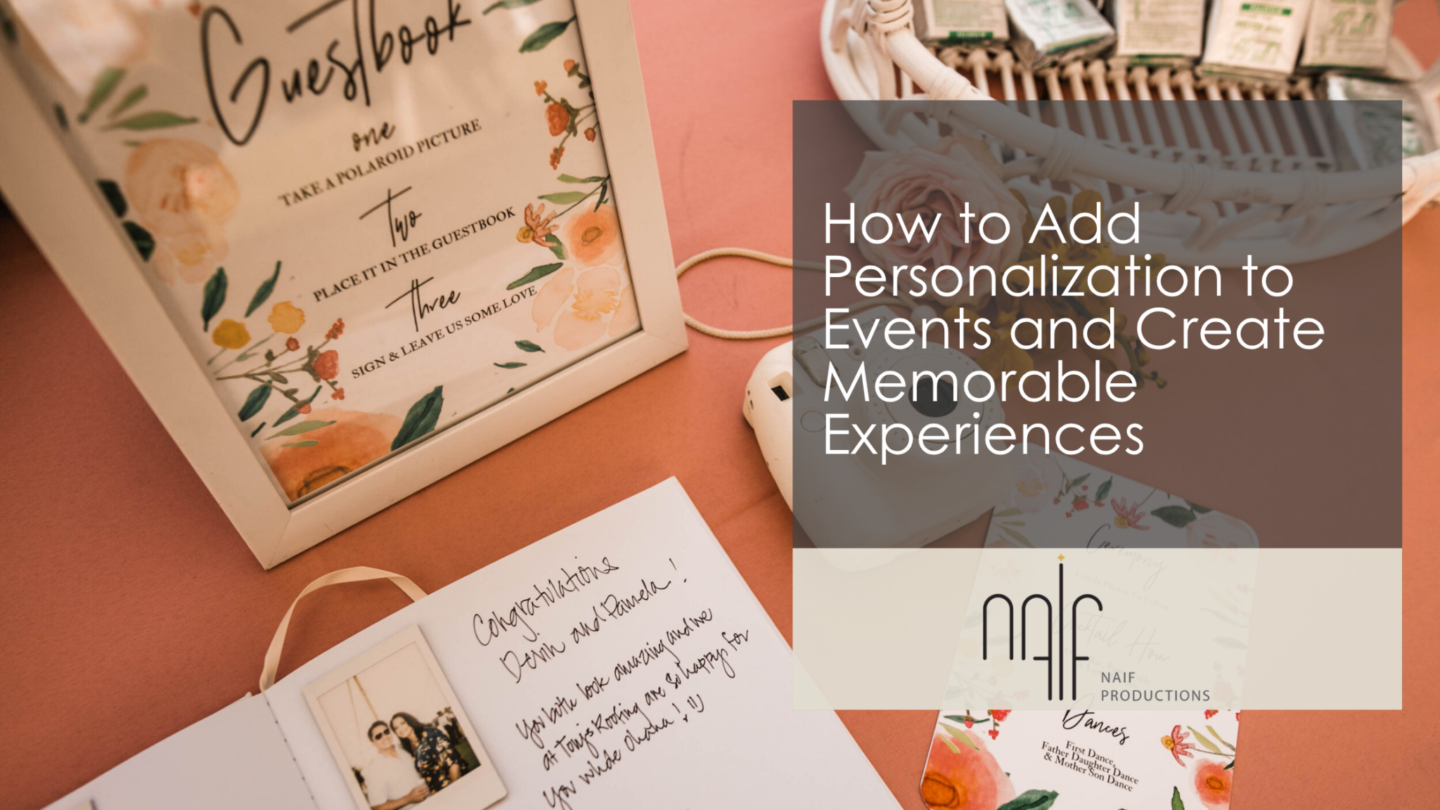 How to Add Personalization to Events and Create Memorable Experiences ...